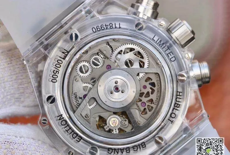 Hublot Big Bang Unico 411.JX.4802.RT Mechanical Watches 1:1 Best Edition Replica Watch Swiss ETA1242 Rubber Strap